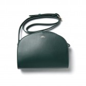 A.P.C.-ハーフムーンバッグ - Ever Green