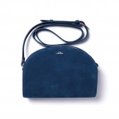 A.P.C.-ハーフムーンバッグ - Peacock Blue