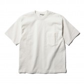 AURALEE-STAND-UP TEE - White
