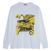 C.E : CAV EMPT-SIM TUNNEL LONG SLEEVE T - White