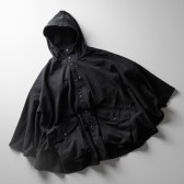 CURLY-DELIGHT CAPE with RAIN DELIGHT - Black