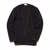 FLISTFIA-Piping Cardigan - Navy