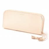 Hender Scheme-zip pen case - Natural × White