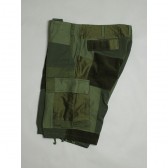 MOUNTAIN RESEARCH-Patched Cargo Shorts - Khaki