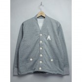 MOUNTAIN RESEARCH-Sweat Cardigan - 速乾 - Gray