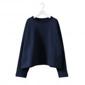 NEON SIGN-FLARED SWEAT - NVY