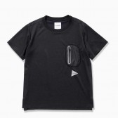 and wander-polyester seamless T - Black