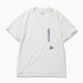 and wander-polyester seamless T - Off White