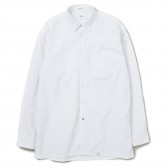 BEDWIN-L:S BD OX SHIRT SUNFADED 「BRIAN」 - White