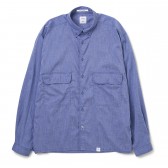 BEDWIN-L:S BD SHIRT JACKET OW 「MARSHALL」 - Navy