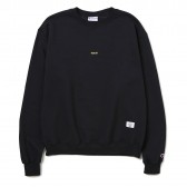 BEDWIN-L:S C-NECK SWEAT 「LOU」 - Black