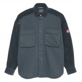 C.E : CAV EMPT-BIG CORD:TWILL SHIRT - Charcoal