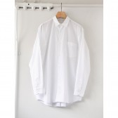 COMOLI-コモリシャツ - White