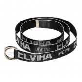 ELVIRA-BREAK RING BELT - Black