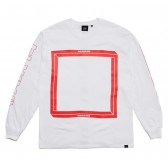 ELVIRA-MOBIUS FRAME L:S T-SHIRT - White