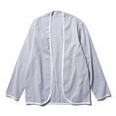 FLISTFIA-Piping Cardigan - Blue Stripe