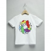 MOUNTAIN RESEARCH-Kids Tee (Bear) - White
