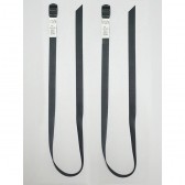 MOUNTAIN RESEARCH-Strap (100cm) - Black × White