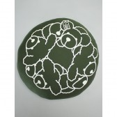 MOUNTAIN RESEARCH-Wheel Cushion - 熊リース - Khaki
