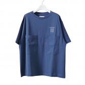 NEON SIGN-CRAFTERS T-SHIRT - Blue