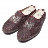 Needles - Papillon Emb. Gobelin Jacquard Mule - Lavender