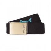 STUSSY-Hellshire Web Belt - Black