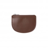 A.P.C.-Porte-monnaie Demi-lune 18P - Brown