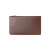 A.P.C.-Porte-monnaie Walter 18P - Brown