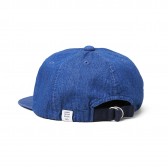 BEDWIN-DENIM 6 PANEL BASEBALL CAP 「GREG」 - Indigo