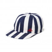 BEDWIN-DENIM 6 PANEL BASEBALL CAP 「GREG」 - White
