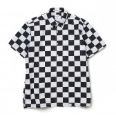 BEDWIN-S:S BD CHECKER SHIRT 「TAYLOR」 - Black