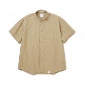 BEDWIN-S:S BD FLAP YOKE SHIRT 「MIKEMO」 - Beige