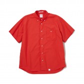 BEDWIN-S:S BD FLAP YOKE SHIRT 「MIKEMO」 - Red