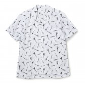 BEDWIN-S:S ORG BROAD GUITAR SHIRT 「TAYLOR」 - White