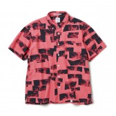BEDWIN-S:S ORG FLANNEL MODEL EYE SHIRT 「RICK」 - Pink