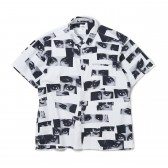 BEDWIN-S:S ORG FLANNEL MODEL EYE SHIRT 「RICK」 - White