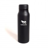COW BOOKS-STAINLESS BOTTLE 420ml - Black