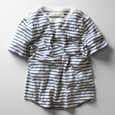 CURLY-BRUSH BORDER SS TEE