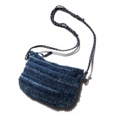 Porter Classic-HA GI RE MINI SHOULDER BAG - Blue