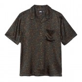 STUSSY-Paisley Shirt - Olive