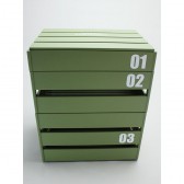 MOUNTAIN RESEARCH-HOLIDAYS in The MOUNTAIN 097 - Wood Box Combi.2 (MOD.) - Khaki