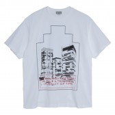 C.E : CAV EMPT-ZIGGURAT PRINT T - White