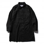 EG Workaday Shop Coat - Cotton Linen - Black