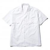 Porter Classic-KEROUAC SHIRT - White