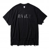 RANDT - T-shirt - RANDT Slashed - Black