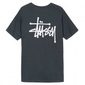 STUSSY-Basic Stussy Tee - Ink