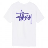 STUSSY-Basic Stussy Tee - White