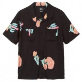 STUSSY-Hana Printed Shirt - Black