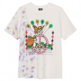 STUSSY-LSD Tribe Tee - Natural : Purple (Tie Dye)