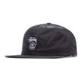 STUSSY-Stock Lock Taslan Strapback - Black